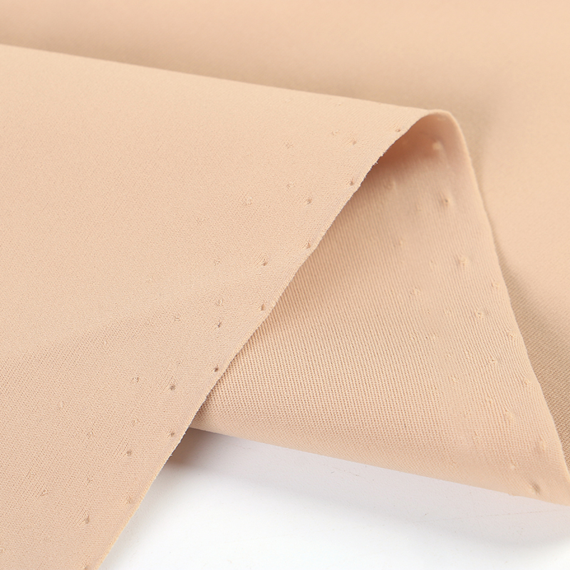 Microfiber nylon high elasticity interlock fabric for yoga 175g 骏隆翔